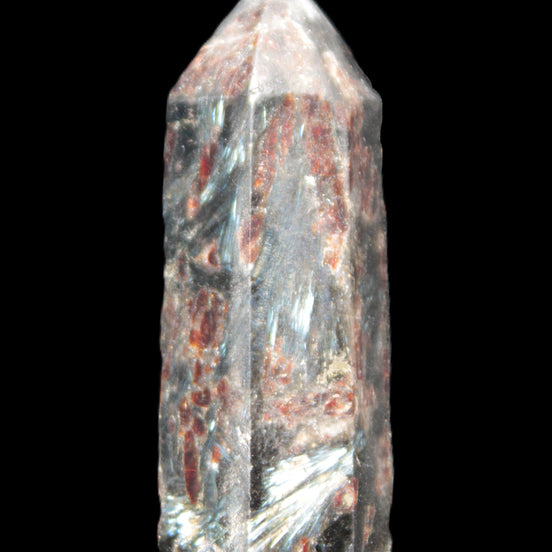 Astrophyllite Fireworks wand 60mm 58g in sunlight - Rocks and Things Store