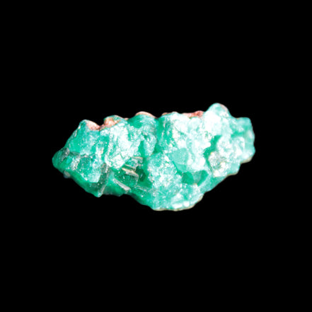 Green Dioptase specimen from the Congo 30*6*14mm 35ct 7.0g in broad sunshine - Rocks and Things Store