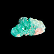 Green Dioptase specimen from the Congo 29*12*14mm 38ct 7.6g in bright sunshine