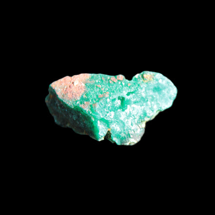 Green Dioptase specimen from the Congo 29*12*14mm 38ct 7.6g in bright sunshine - Rocks and Things Store