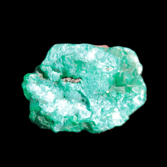 Green Dioptase specimen from the Congo 6.7-10g in sunlight - Rocks and Things Store