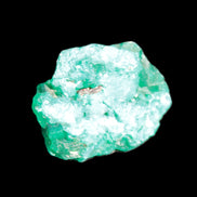 Green Dioptase specimen from the Congo 26*11*23mm 50ct 10g in bright sunshine - Rocks and Things Store