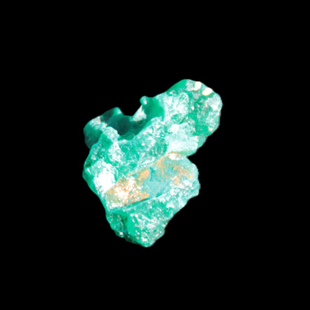 Green Dioptase specimen from the Congo 24*58*18mm 25ct 5.0g in bright sunshine - Rocks and Things Store
