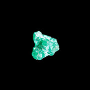 Green Dioptase specimen from the Congo 13*12*12mm 12.5ct 2.4g in bright sunshine