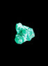 Green Dioptase specimen from the Congo 13*12*12mm 12.5ct 2.4g in bright sunshine
