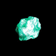 Green Dioptase specimen from the Congo 13*12*12mm 12.5ct 2.4g in bright sunshine
