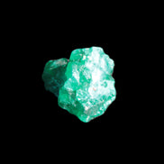 Green Dioptase specimen from the Congo 13*12*12mm 12.5ct 2.4g in bright sunshine - Rocks and Things Store
