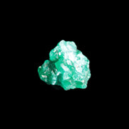 Green Dioptase specimen from the Congo 13*12*12mm 12.5ct 2.4g in bright sunshine - Rocks and Things Store