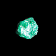 Green Dioptase specimen from the Congo 13*12*12mm 12.5ct 2.4g in bright sunshine - Rocks and Things Store