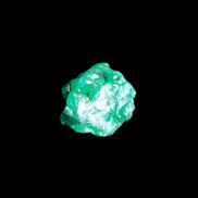 Green Dioptase specimen from the Congo 13*12*12mm 12.5ct 2.4g in bright sunshine - Rocks and Things Store