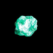 Green Dioptase specimen from the Congo 13*12*12mm 12.5ct 2.4g in bright sunshine - Rocks and Things Store