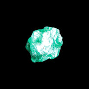 Green Dioptase specimen from the Congo 13*12*12mm 12.5ct 2.4g in bright sunshine - Rocks and Things Store