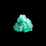 Green Dioptase specimen from the Congo 13*12*12mm 12.5ct 2.4g in bright sunshine - Rocks and Things Store