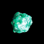 Green Dioptase specimen from the Congo 13*12*12mm 12.5ct 2.4g in bright sunshine - Rocks and Things Store