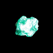 Green Dioptase specimen from the Congo 13*12*12mm 12.5ct 2.4g in bright sunshine - Rocks and Things Store