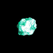 Green Dioptase specimen from the Congo 13*12*12mm 12.5ct 2.4g in bright sunshine - Rocks and Things Store