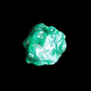 Green Dioptase specimen from the Congo 13*12*12mm 12.5ct 2.4g in bright sunshine - Rocks and Things Store