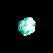 Green Dioptase specimen from the Congo 13*12*12mm 12.5ct 2.4g in bright sunshine - Rocks and Things Store