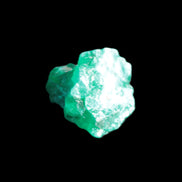 Green Dioptase specimen from the Congo 13*12*12mm 12.5ct 2.4g in bright sunshine - Rocks and Things Store