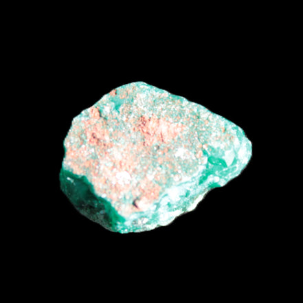Green Dioptase specimen from the Congo 18*8*8mm 18ct 3.6g in bright sunshine - Rocks and Things Store
