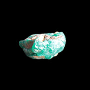 Green Dioptase specimen from the Congo 15*8*15mm 16ct 3.2g in bright sunshine - Rocks and Things Store