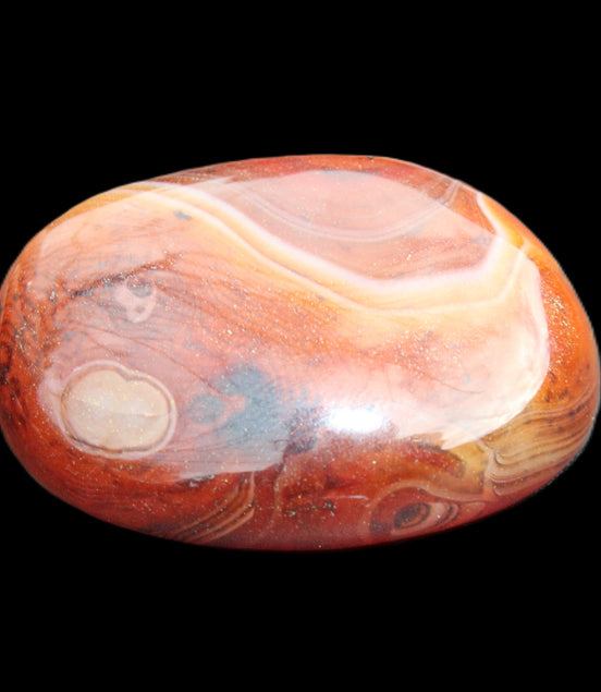 Crazy Lace Agate from Madagascar 52mm 66g Rocks and Things Store