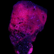 Ruby UV reactive cluster 50*39*11mm 52g Rocks and Things Store