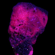 Ruby UV reactive cluster 50*39*11mm 52g Rocks and Things Store