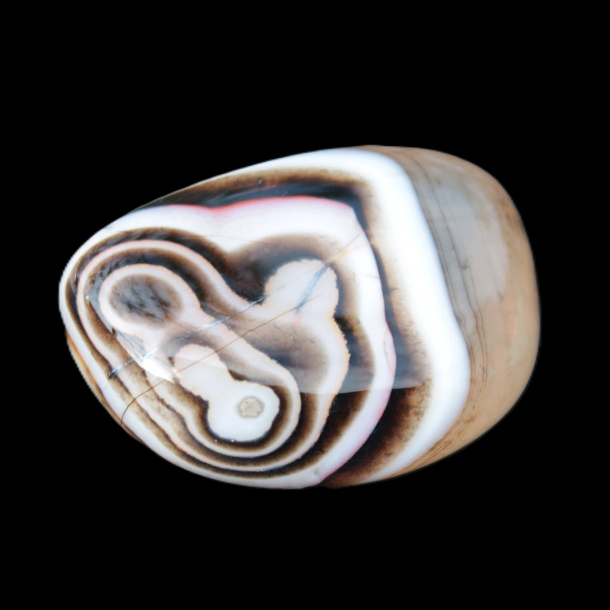 Banded Onyx Agate from Madagascar 58g - Rocks and Things Store