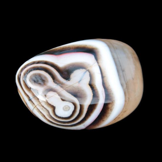 Banded Onyx Agate from Madagascar 58g in sunlight - Rocks and Things Store