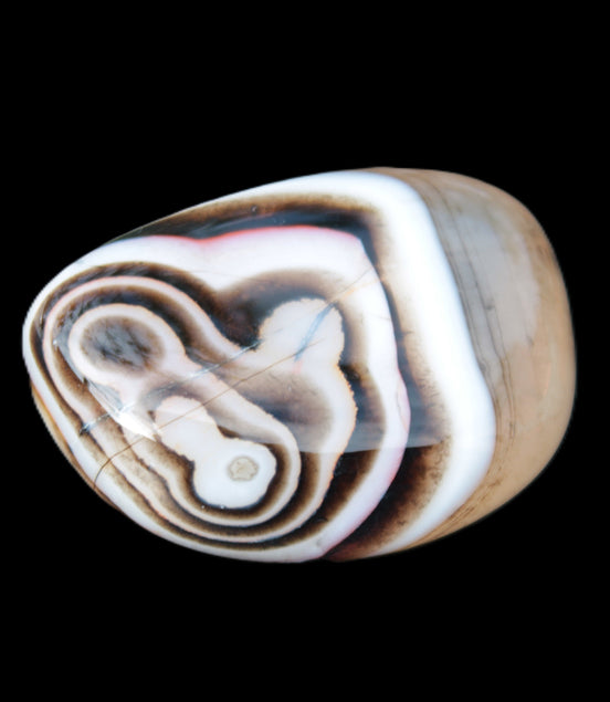Banded Onyx Agate from Madagascar 58g - Rocks and Things Store