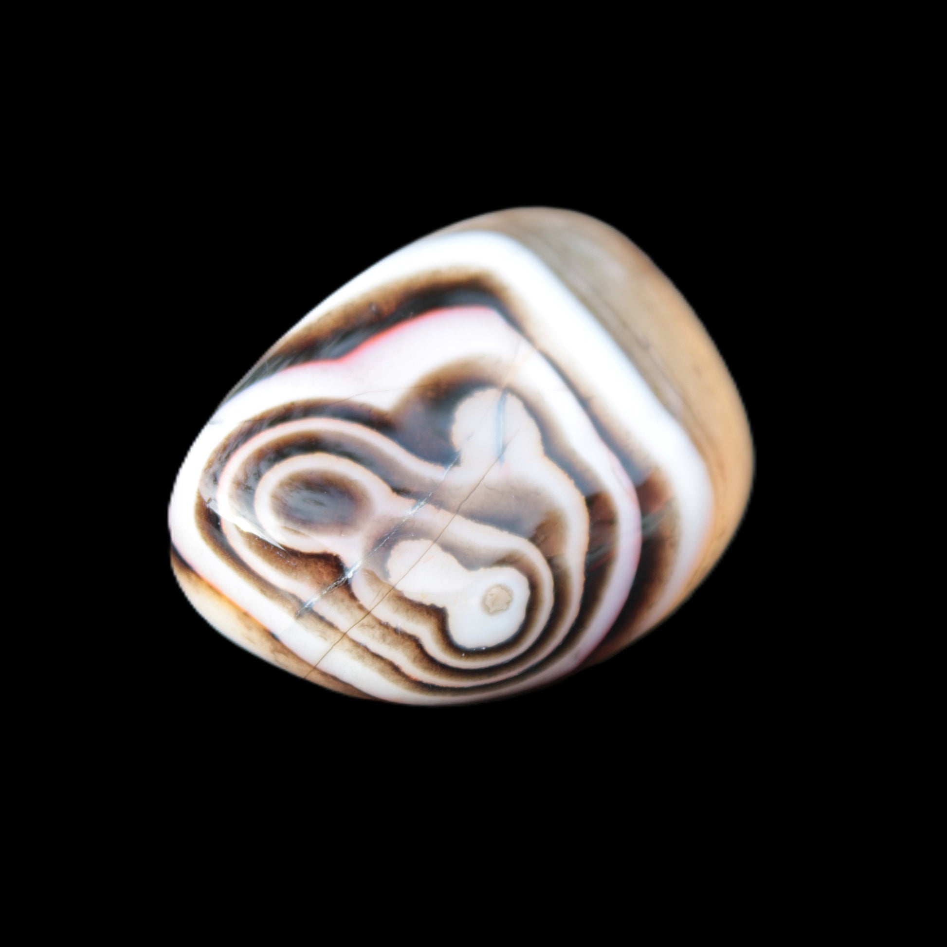 Banded Onyx Agate from Madagascar 58g - Rocks and Things Store