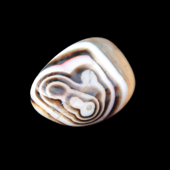 Banded Onyx Agate from Madagascar 58g in sunlight - Rocks and Things Store