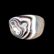 Banded Onyx Agate from Madagascar 58g - Rocks and Things Store