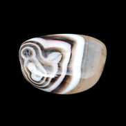 Banded Onyx Agate from Madagascar 58g - Rocks and Things Store