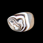 Banded Onyx Agate from Madagascar 58g - Rocks and Things Store