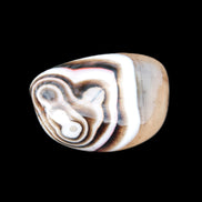 Banded Onyx Agate from Madagascar 58g - Rocks and Things Store