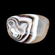 Banded Onyx Agate from Madagascar 58g - Rocks and Things Store