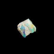Black Opal from Ethiopia rough 14*13mm 6ct 1.2g Rocks and Things