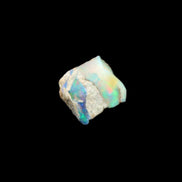 Black Opal from Ethiopia rough 14*13mm 6ct 1.2g Rocks and Things