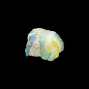 Black Opal from Ethiopia rough 14*13mm 6ct 1.2g Rocks and Things