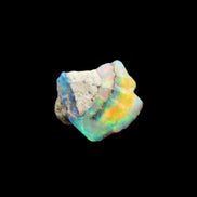 Black Opal from Ethiopia rough 14*13mm 6ct 1.2g Rocks and Things