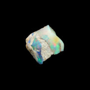 Black Opal from Ethiopia rough 14*13mm 6ct 1.2g Rocks and Things