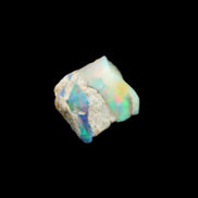 Black Opal from Ethiopia rough 14*13mm 6ct 1.2g Rocks and Things