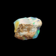 Black Opal from Ethiopia rough 14*13mm 6ct 1.2g Rocks and Things