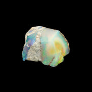 Black Opal from Ethiopia rough 14*13mm 6ct 1.2g Rocks and Things