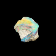 Black Opal from Ethiopia rough 14*13mm 6ct 1.2g Rocks and Things