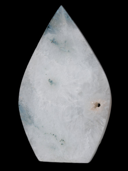 Ocean Grass Agate water drop 81*30*137mm 462g