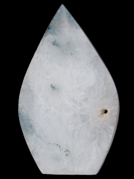 Ocean Grass Agate water drop 81*30*137mm 462g