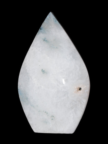 Ocean Grass Agate water drop 81*30*137mm 462g
